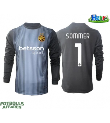Inter Milan Yann Sommer #1 Målvakt Hemmatröja 2025-26 Långärmad